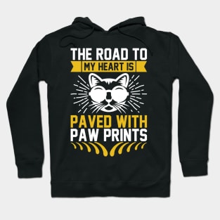 The Road To My Heart Is Paved With Paw Prints T Shirt For Women Men Hoodie